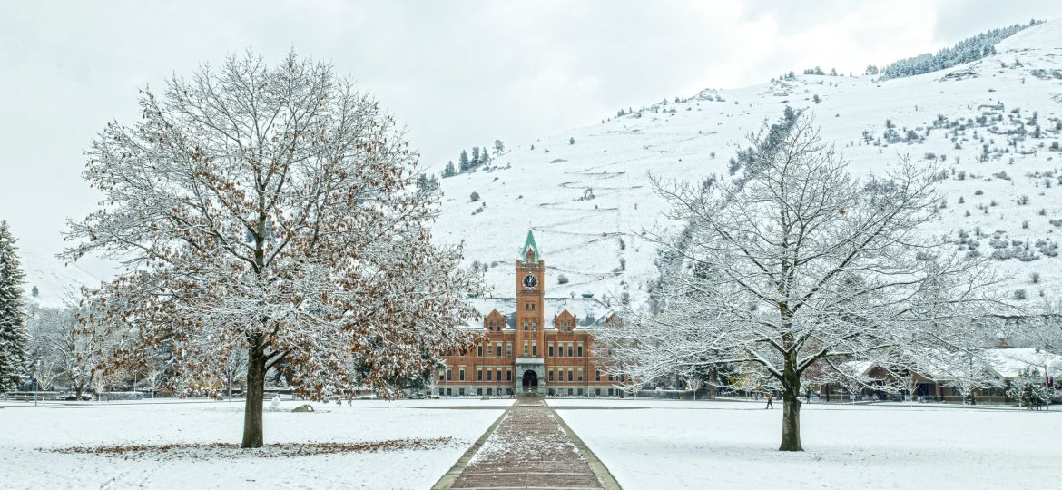 Scenes of the University of Montana.