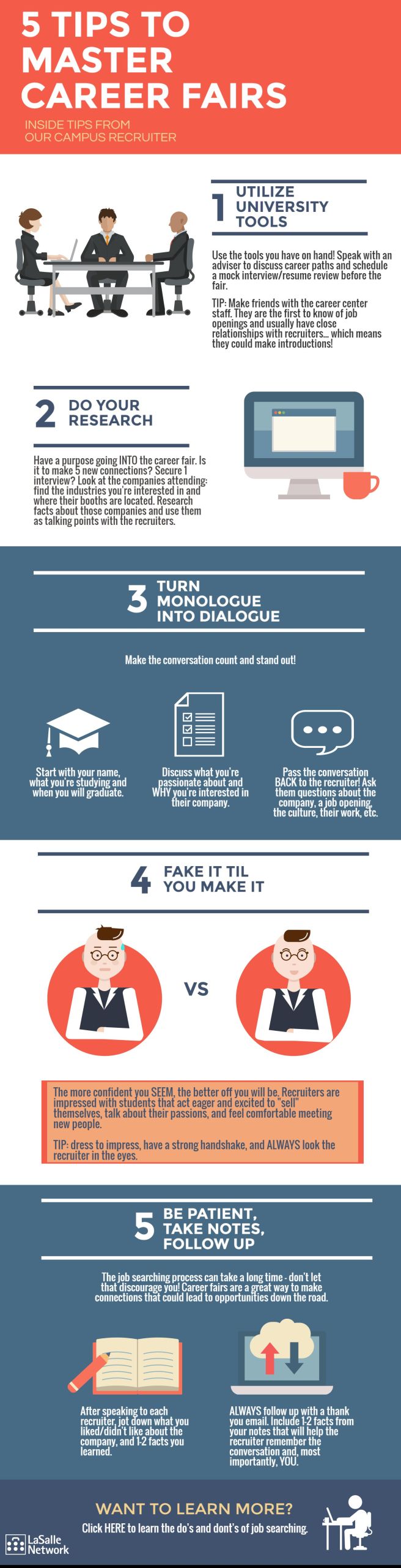 5 tips to prepare for career fairs
