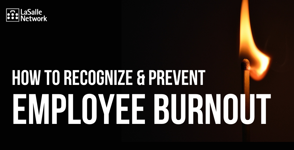 how to help prevent employee burnout
