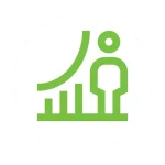 Project Management icon - business insights analyst